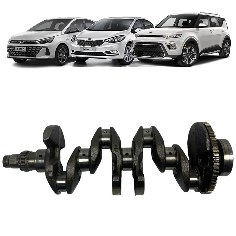 Eixo Virabrequim Hyundai Hb20 Kia Soul Cerato 1.6 16V