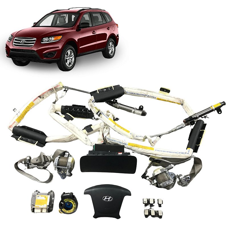 Kit Airbag Hyundai Santa Fé 2.7 2007 a 2011