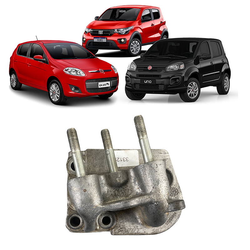 Suporte Coxim Motor Fiat Mobi Palio Uno 1.0 Evo 2013 a 2019