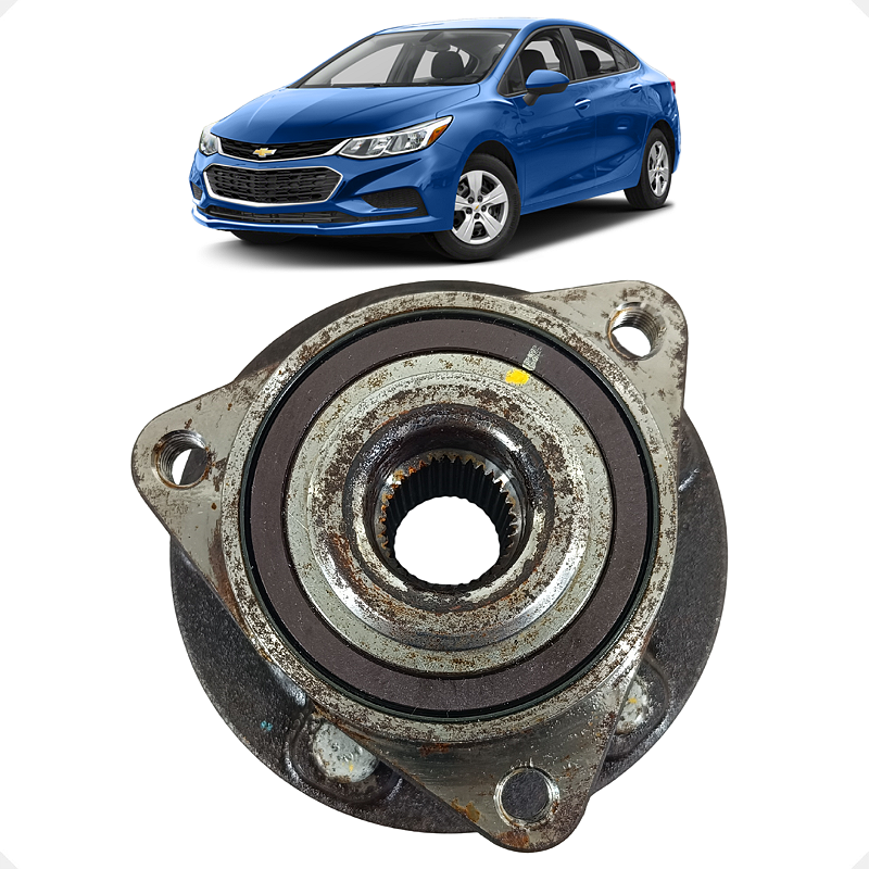 Cubo Roda Dianteira Esquerda Chevrolet Cruze 2017 2018 2019