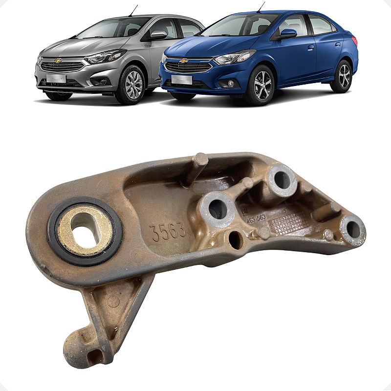 Suporte Coxim Câmbio GM Onix Prisma Spin 2013 a 2019