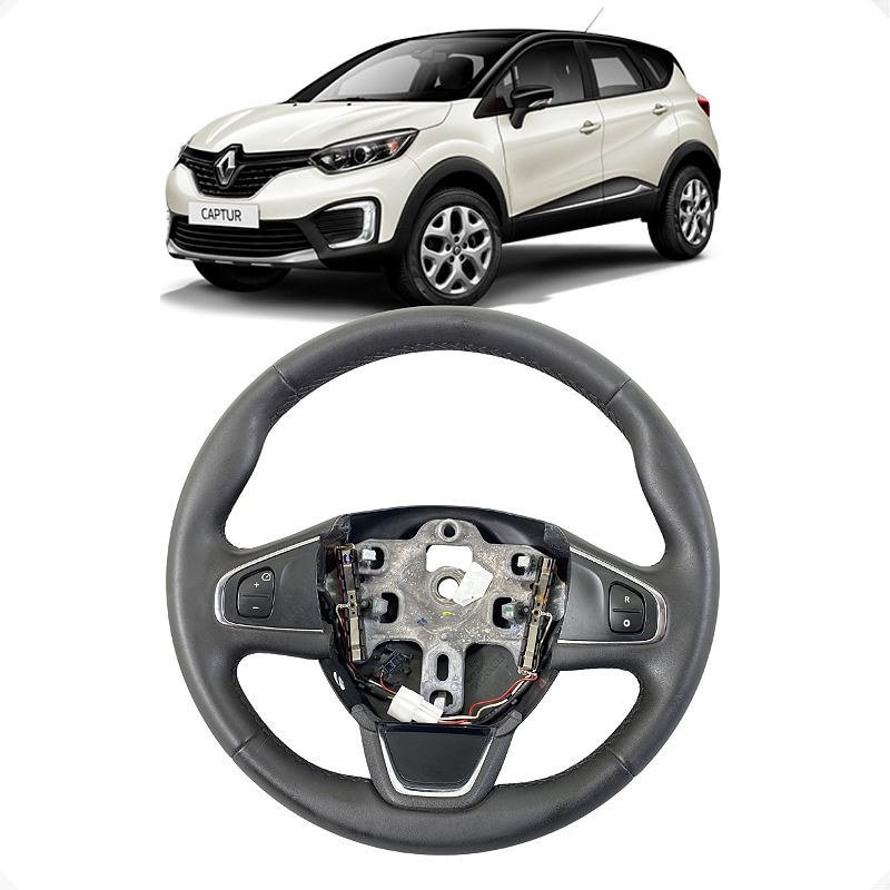 Volante Direção Renault Captur 1.6 2017 2018 2019 2020