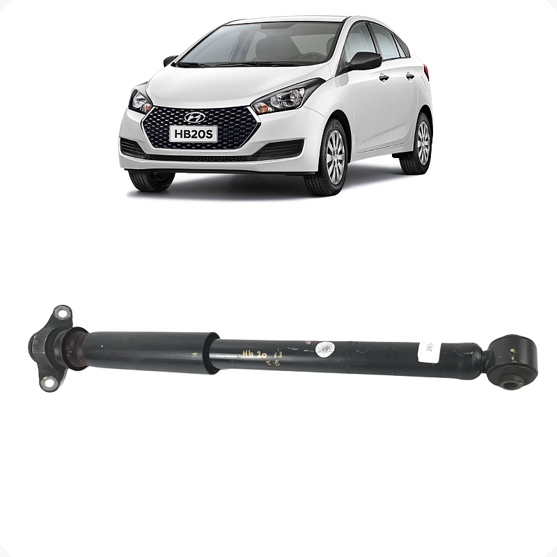 Amortecedor Traseiro Esquerdo Hyundai Hb20s 1.6 2013 2014