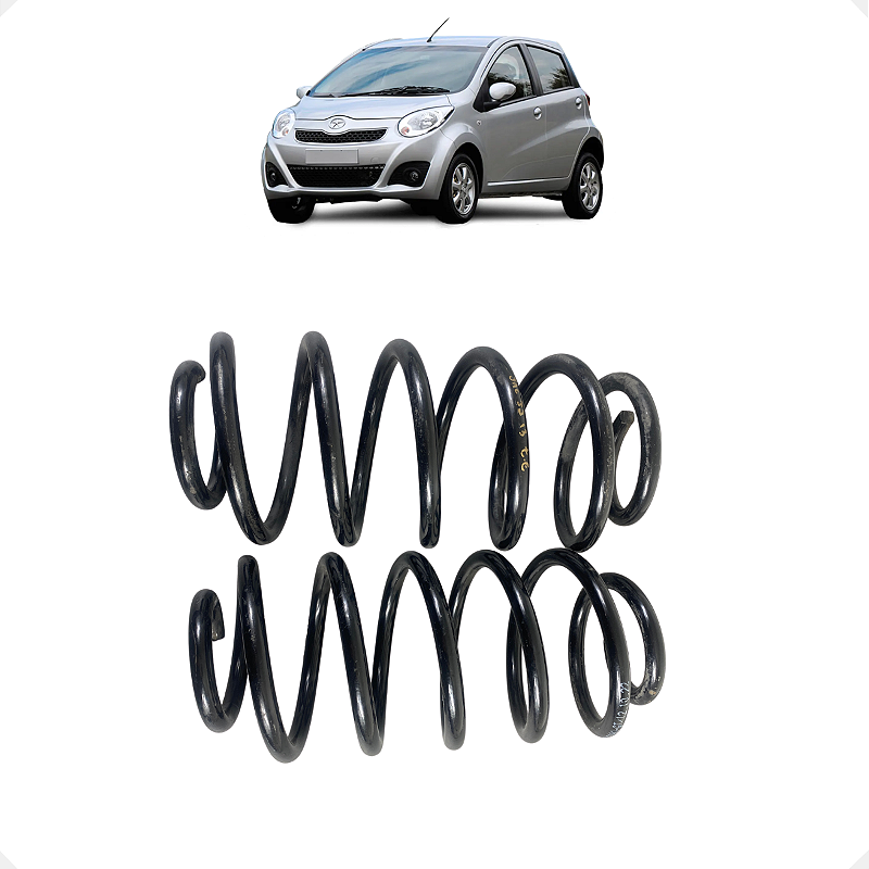 Par Molas Traseira Jac J2 1.4 16V 2012 2013 2014 2015