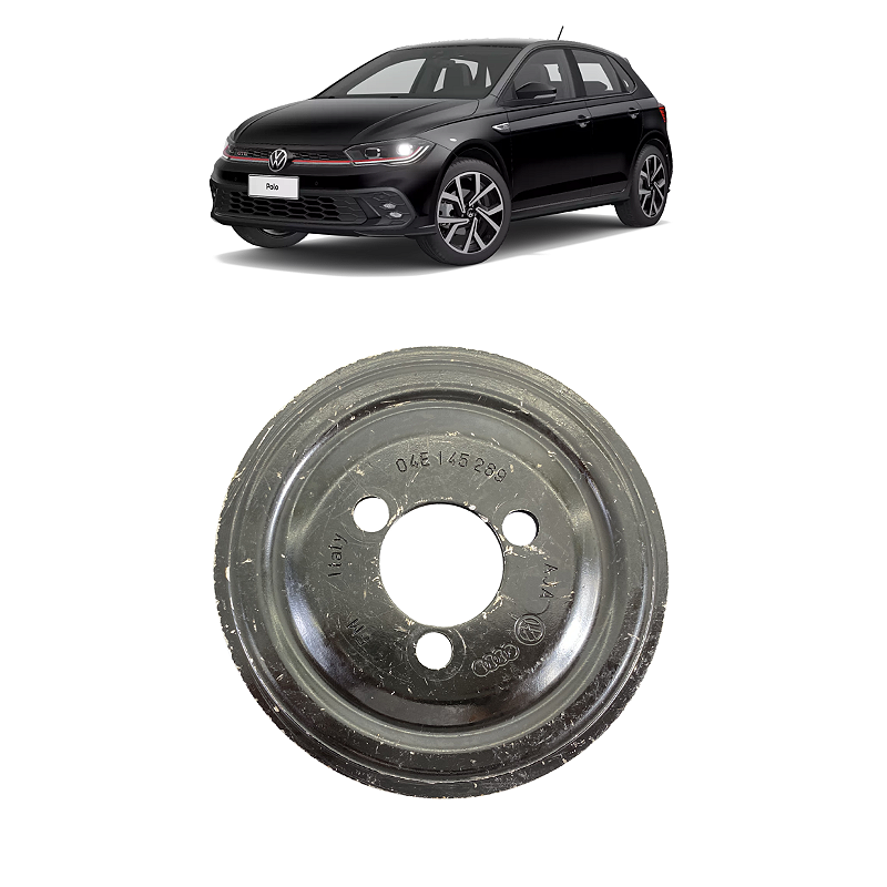Polia Bomba Direção VW Polo Fox Gol 1.0 2016 2017 2018