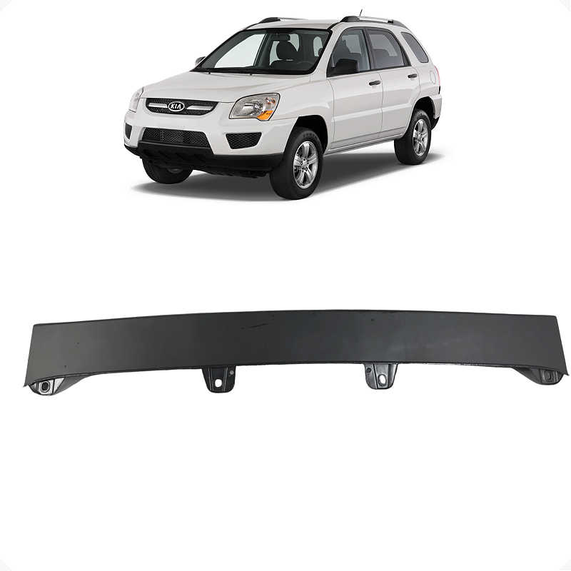Moldura Parachoque Kia Sportage 2009 2010 2011 C/Detalhe