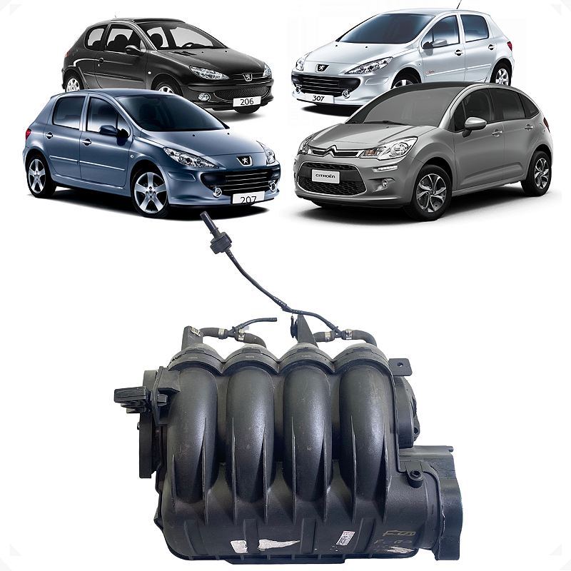 Coletor Admissão Citroën C3 Aircross 206 207 307 2015 2016