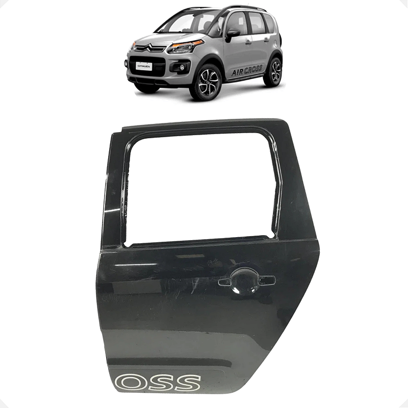 Porta Traseira Esquerda C3 Aircross GLX 2013 C/Detalhe