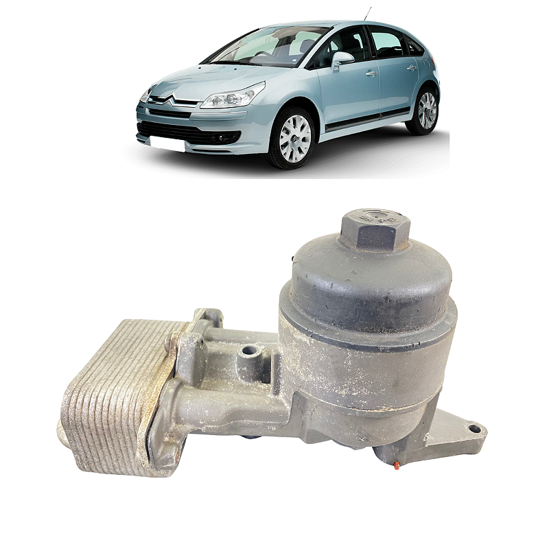 Suporte Filtro Óleo Resfriador Citroen C4 2010 2011 2012