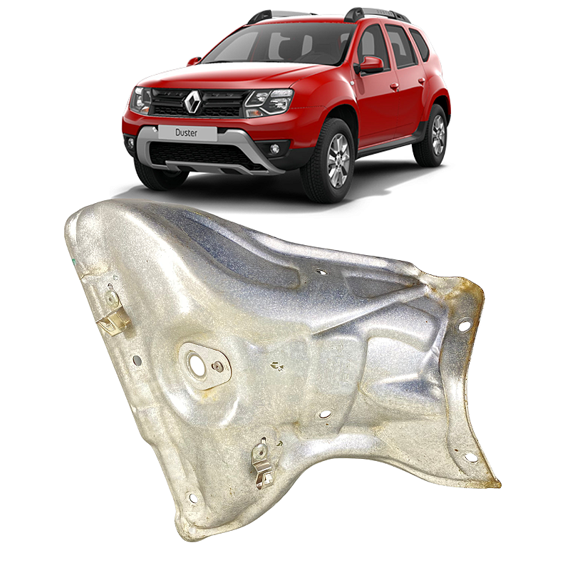 Protetor Calor Escape Renault Duster 1.6 16V 2017 a 2019
