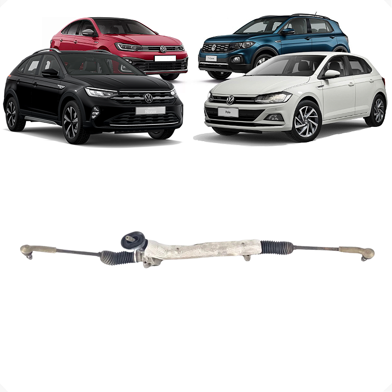Caixa Direção Elétrica Nivus Polo T-Cross Virtus 2018 a 2023