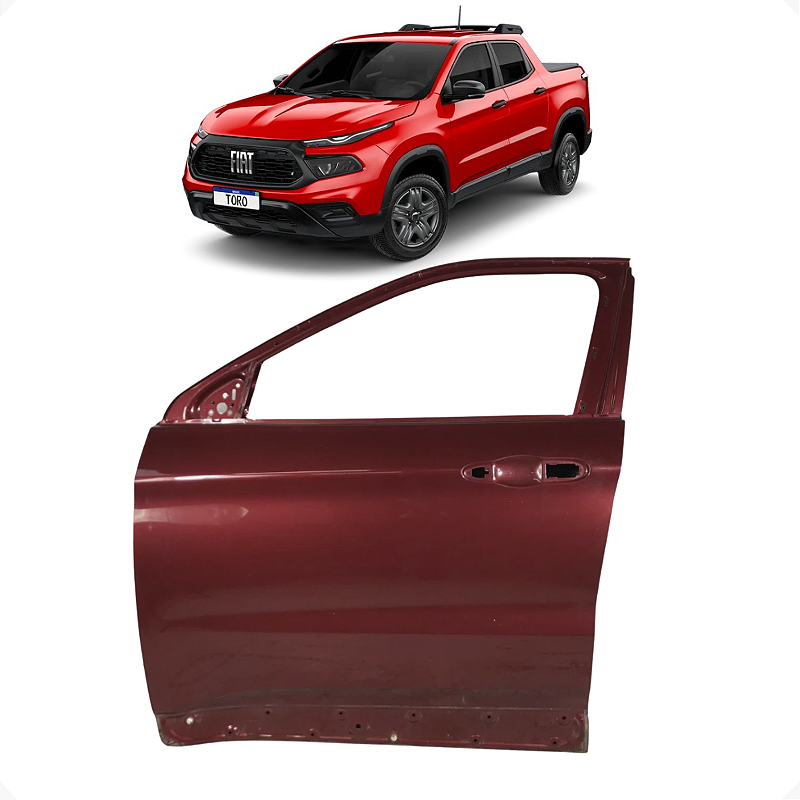 Porta Dianteira Esquerda Fiat Toro 2018 2019 2020  2021
