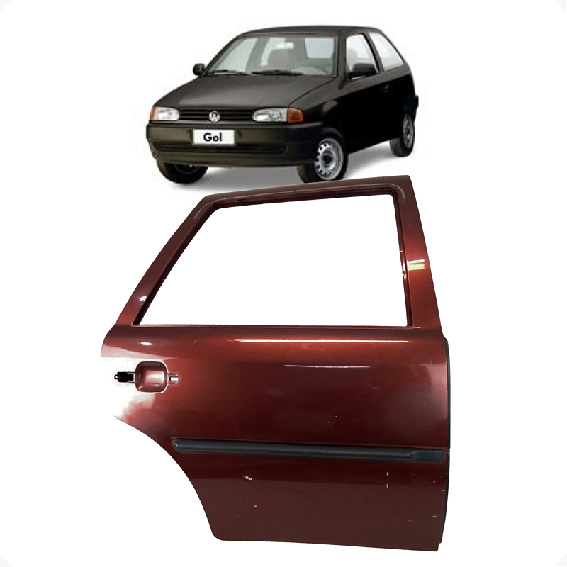 Porta Traseira Direita Volkswagen Gol G2 1999 2000