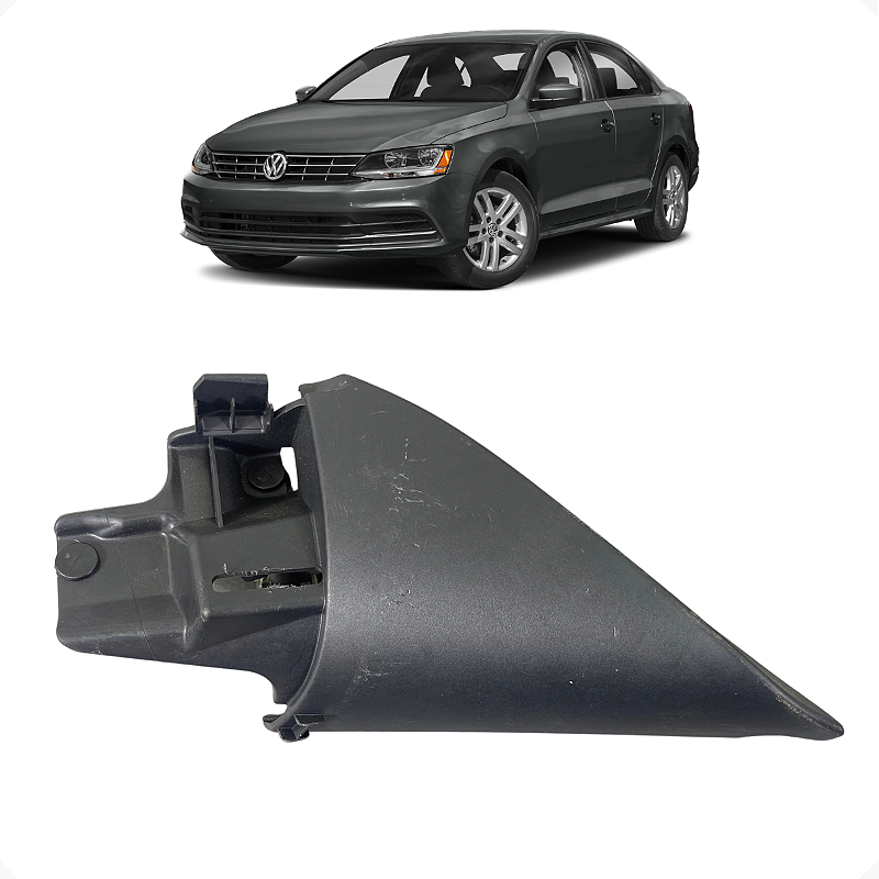 Acabamento Interno Retrovisor Direito VW Jetta 2019 2020