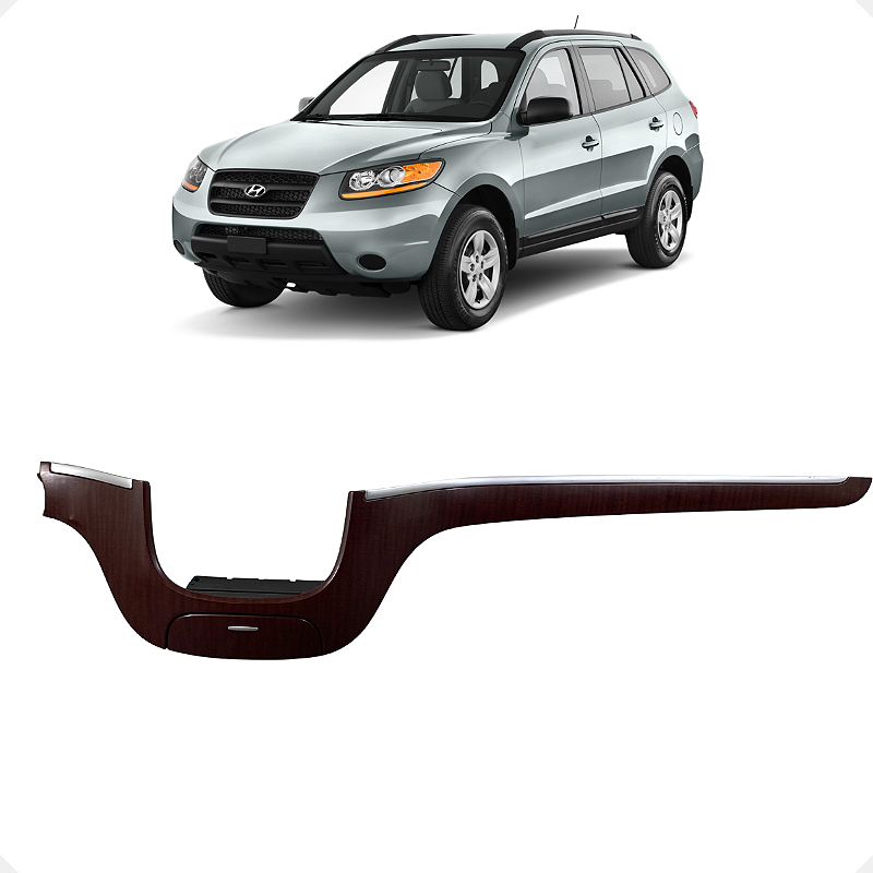 Soleira Central Painel Hyundai Santa Fe 2008 2009 2010