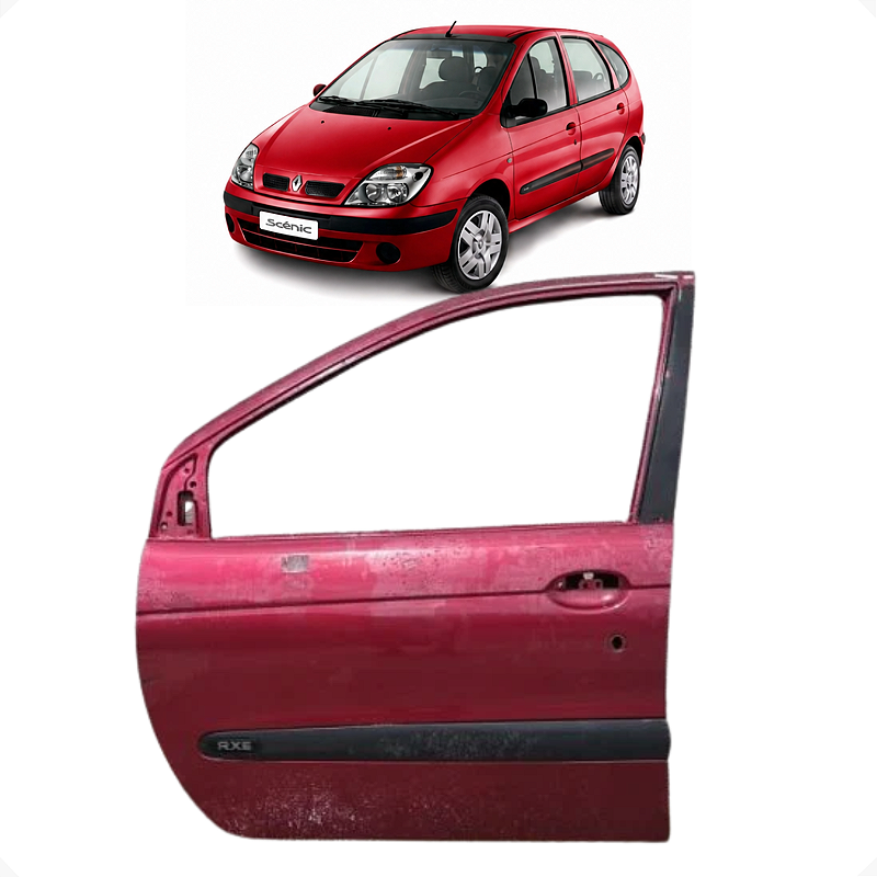 Porta Dianteira Esquerda Renault Scenic 1999 2000 4portas