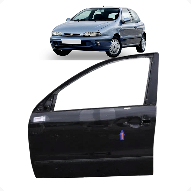 Porta Dianteira Esquerda Fiat Marea 2003 4p Recuperar