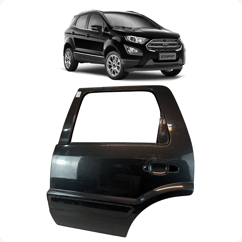 Porta Traseira Esquerda Ford Escosport 2003 2004 2005 a 2013