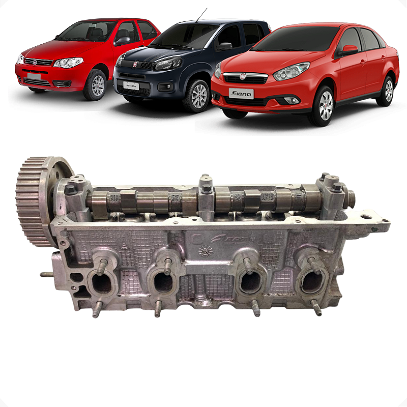 Cabeçote Fiat Fire Evo Uno Palio 1.0 8v 2012 a 2018