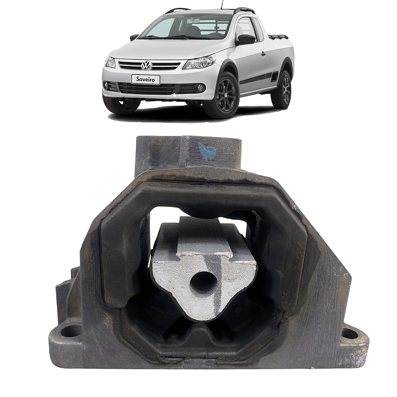 Coxim Motor Direito Vw Saveiro G5 G6 2008 2009 2010 a 2016