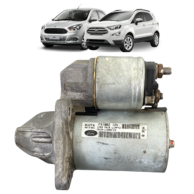 Motor Arranque Partida Ford Ka Ecosport New Fiesta 1.5 1.0