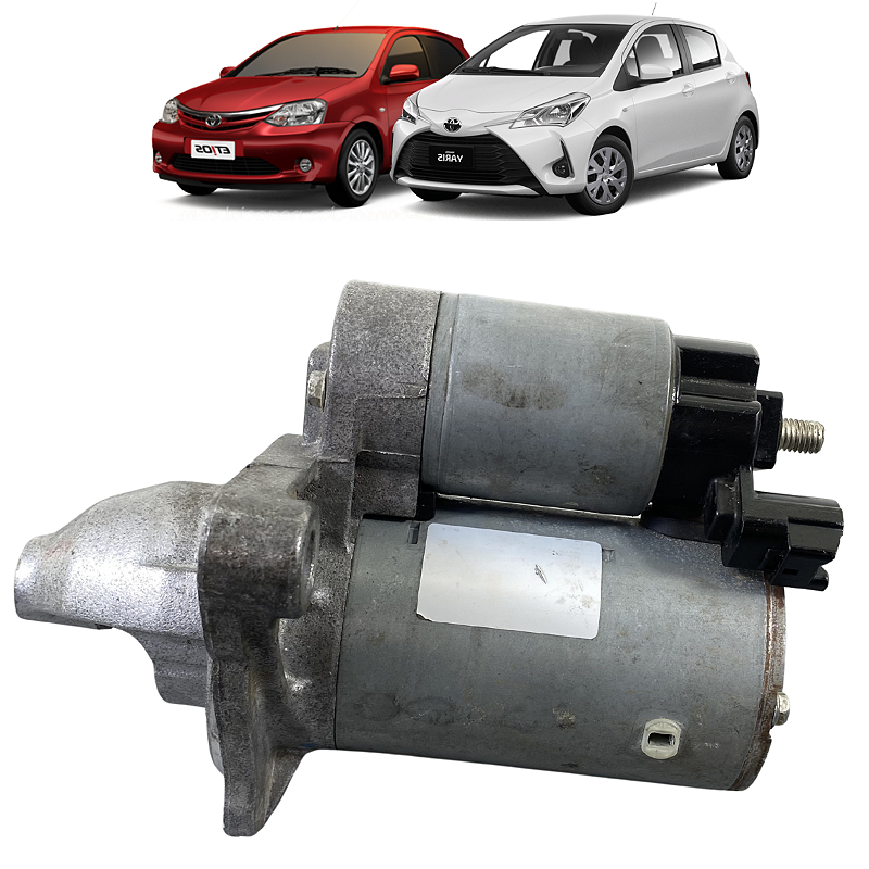 Motor Arranque Partida Toyota Yaris Etios 1.5 1.3 2016 2017