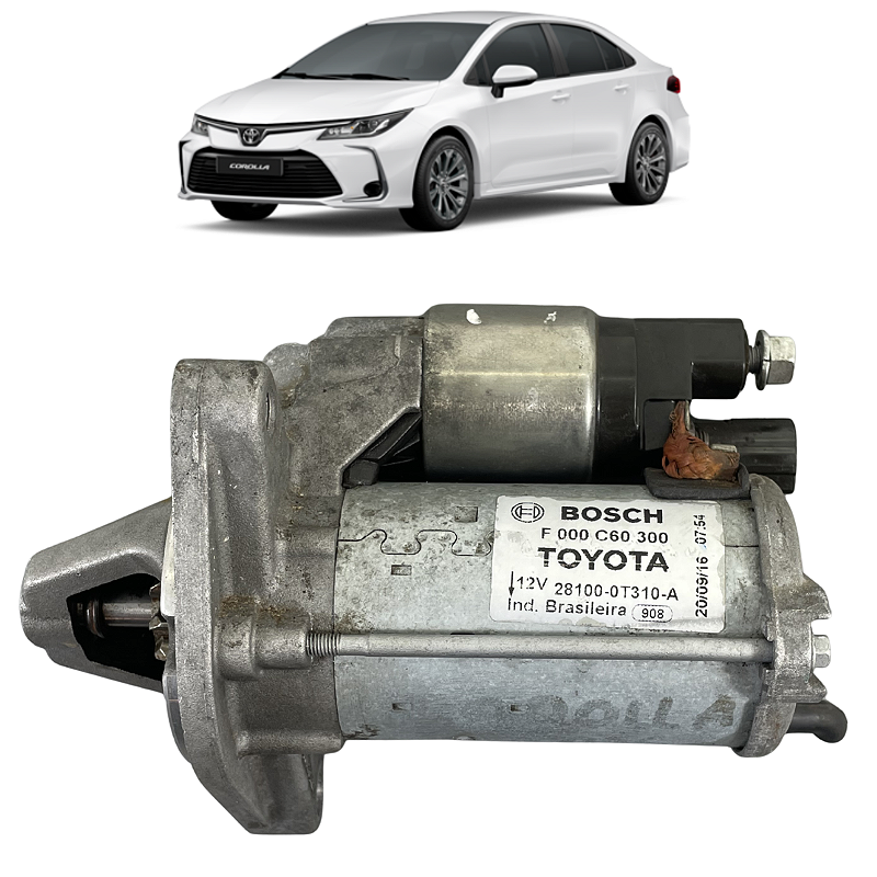 Motor Arranque Partida Toyota Corolla XEi 2.0 2015 a 2019