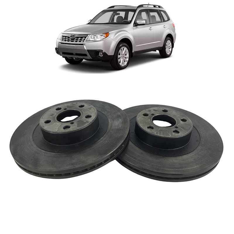 Par Disco De Freio Dianteiro Subaru Forester 2.5 2008 2009