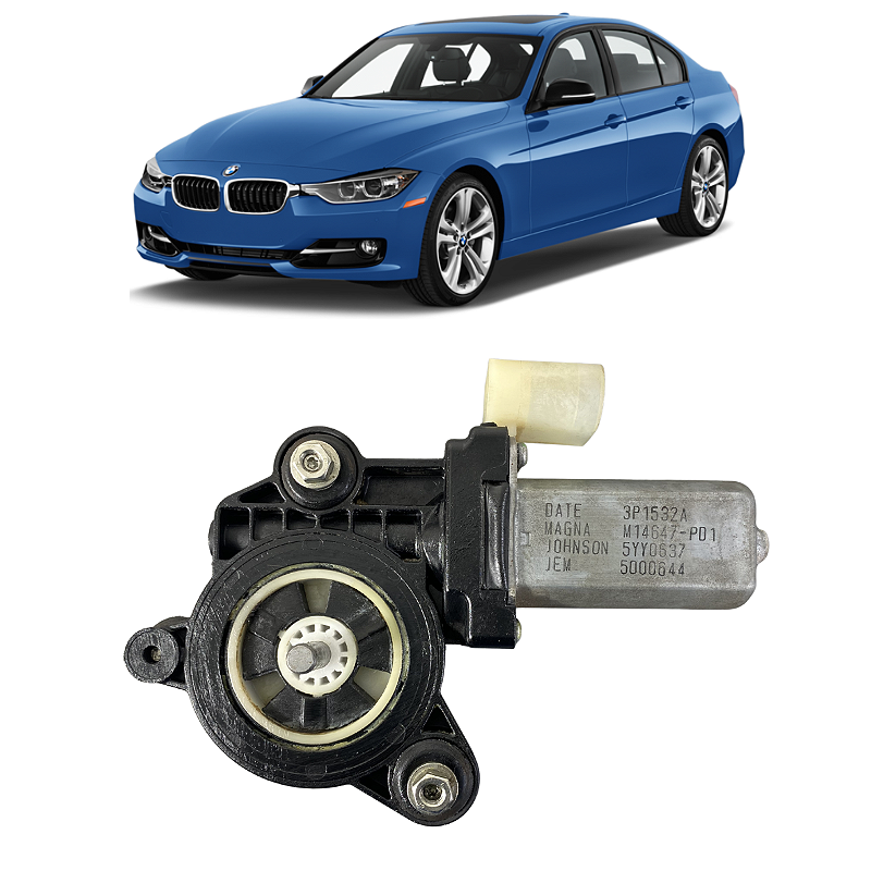 Motor Máquina Vidro Traseiro Direito BMW Serie 3 320i 2013