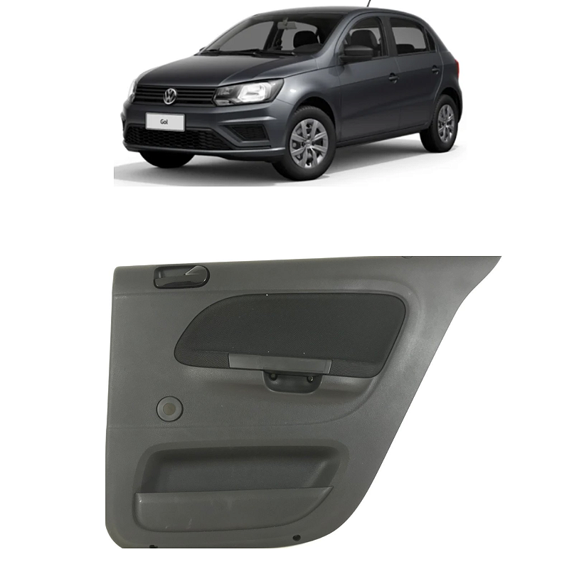 Forro Porta Traseira Direita VW Gol 1.6 2018 2019 a 2023