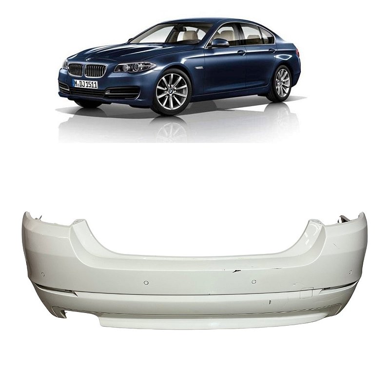 Parachoque Traseiro BMW Serie 5 528i 2.0 2012 2013 2014