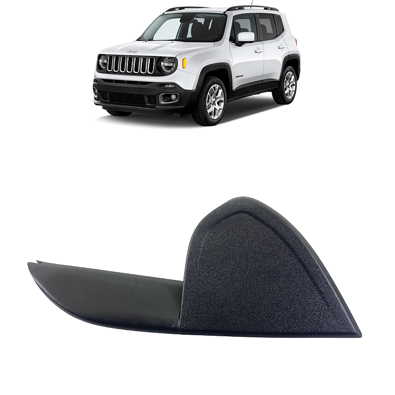 Moldura Porta Traseira Direita Jeep Renegade 2015 a 2024