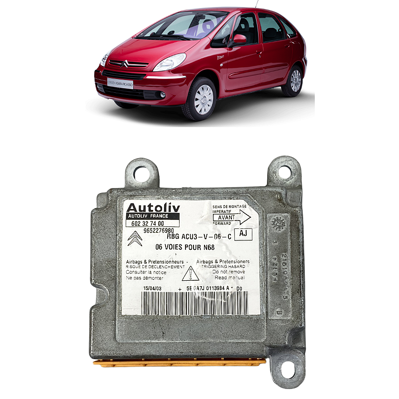Módulo Airbag Citroën Xsara Picasso 2003 2004 2005 2006 2007