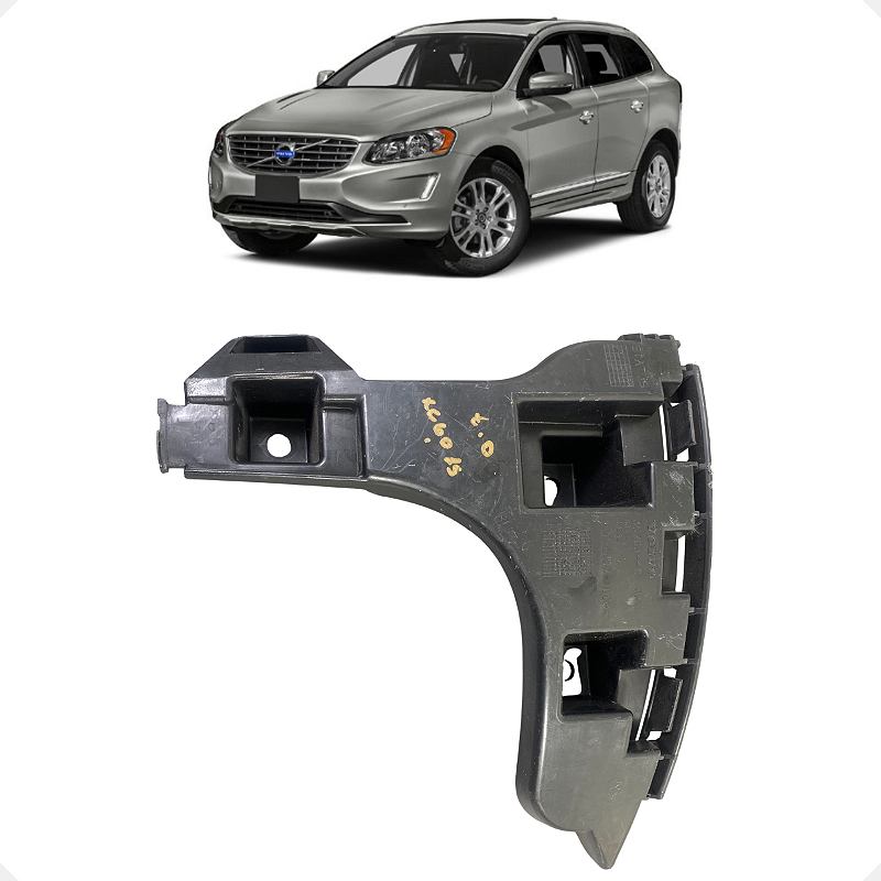 Guia Parachoque Traseira Direita Volvo Xc60 2009 a 2015