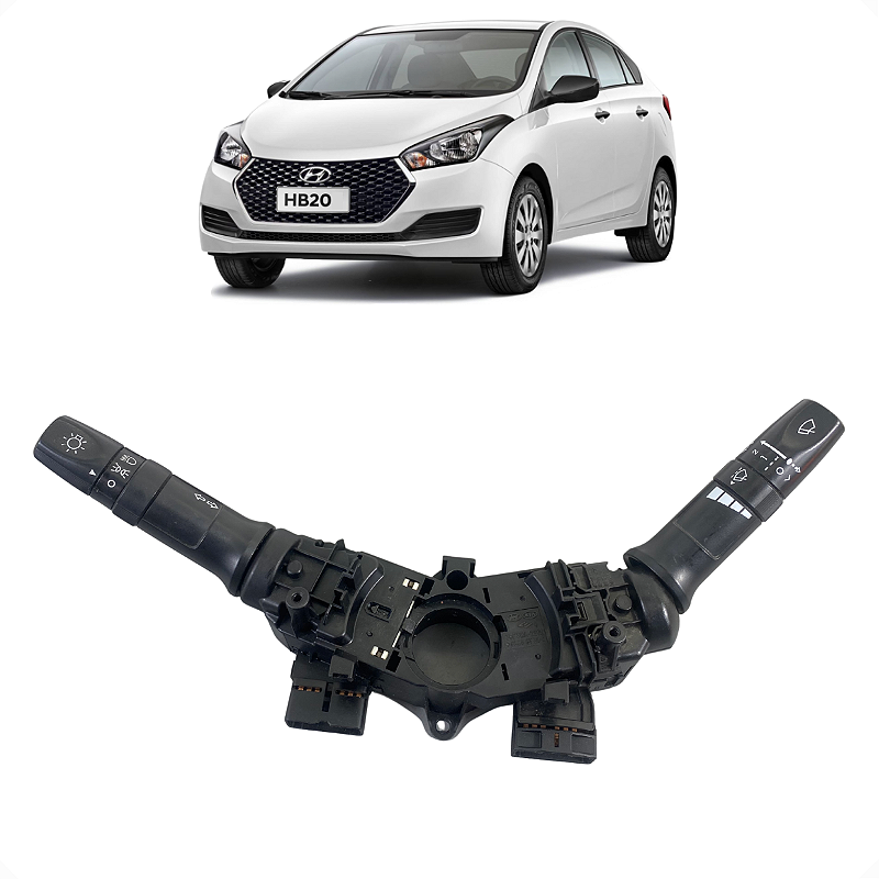 Chave Seta e Limpador Dianteiro Hyundai HB20 2015 2016 2017