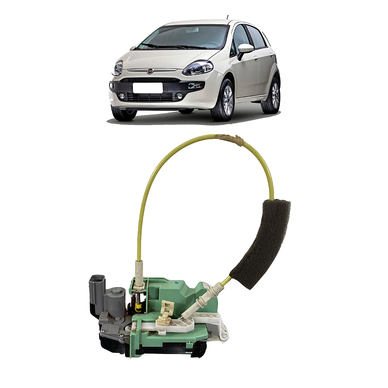 Fechadura Porta Traseira Esquerda Fiat Punto 2015 2016 2017