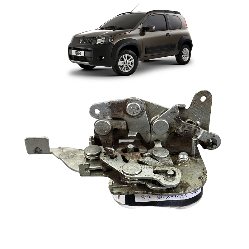 Fechadura Traseira Direita Fiat Uno 2007 2008 2009 2010 2011