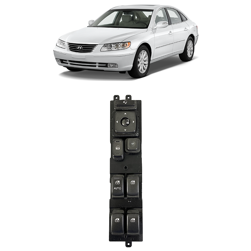 Comando Vidro Elétrico Hyundai Azera 3.3 2008 2009 2010 2011