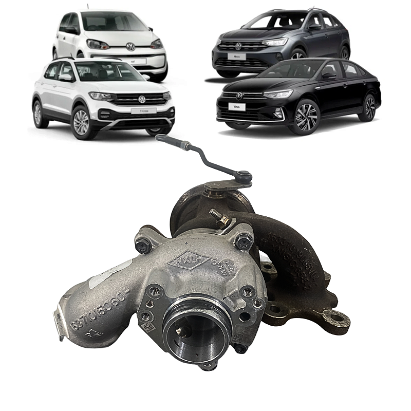 Turbina VW Polo Virtus Up! T-Cross Nivus 1.0 Tsi 3cc 2022