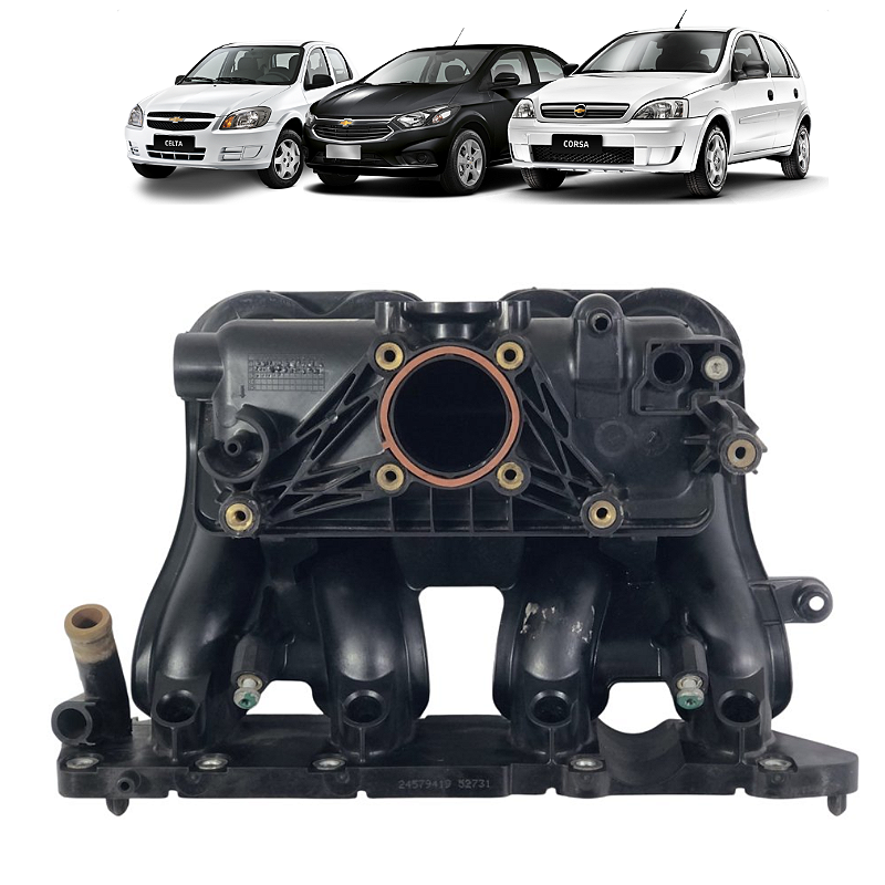 Coletor Admissão GM Celta Corsa Prisma 1.0 2010 2011 a 2015