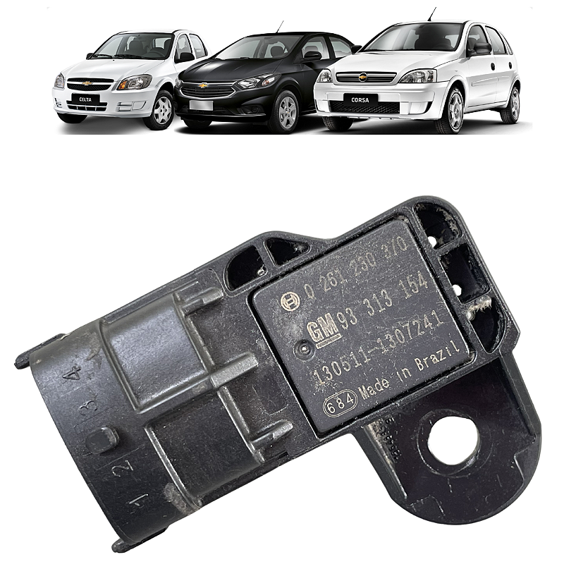 Sensor Pressão Map GM Celta Corsa Prisma 1.0 2010 2011 2012
