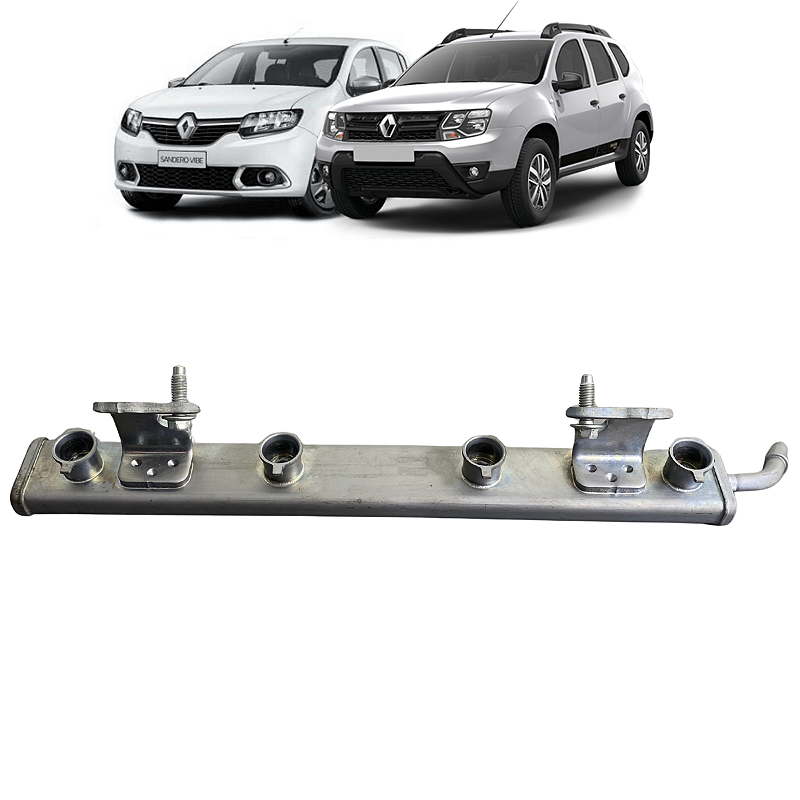 Flauta Bico Injetor Renault Captur Duster Logan 1.6 2019