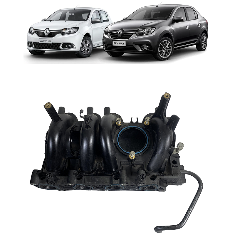 Coletor Admissão Renault Sandero Logan 1.6 2007 2008 a 2017