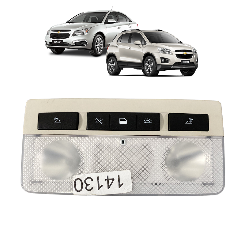 Luz Teto Cortesia Chevrolet Cruze Tracker 2016 2017 a 2019