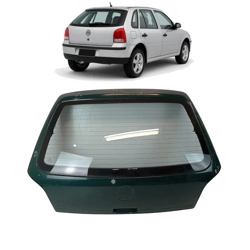 Tampa Traseira Volkswagen Gol 1999 2000 2001 a 2005 Detalhe