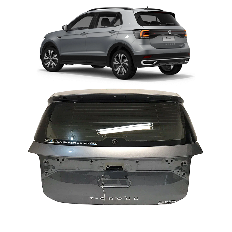 Tampa Traseira Volkswagen T-Cross 2019 2020 2021 2022