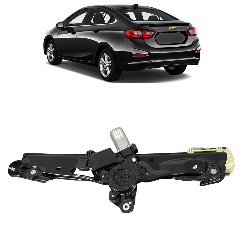 Máquina Vidro Traseira Esquerda GM Cruze 2016 2017 2018