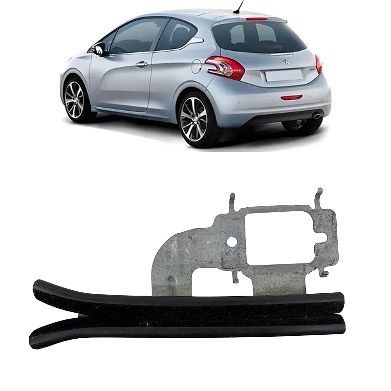 Guia Vidro Porta Traseira Esquerda Peugeot 208 2014 a 2016