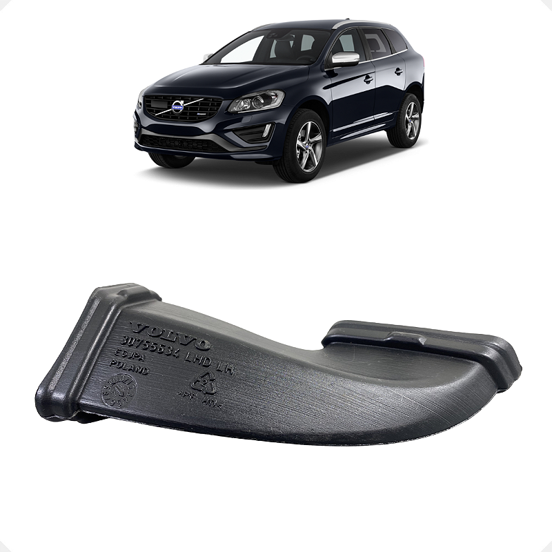 Duto Ar Dianteiro Esquerdo Volvo XC60 2009 2010 2011 a 2015