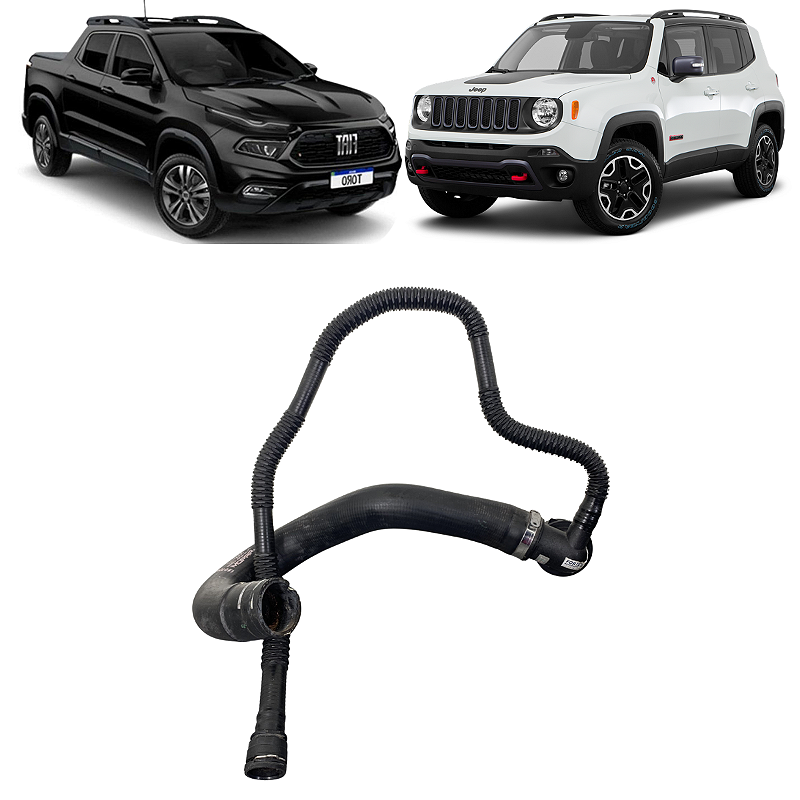 Mangueira Inferior Radiador Jeep Renegade Toro Compass 1.8
